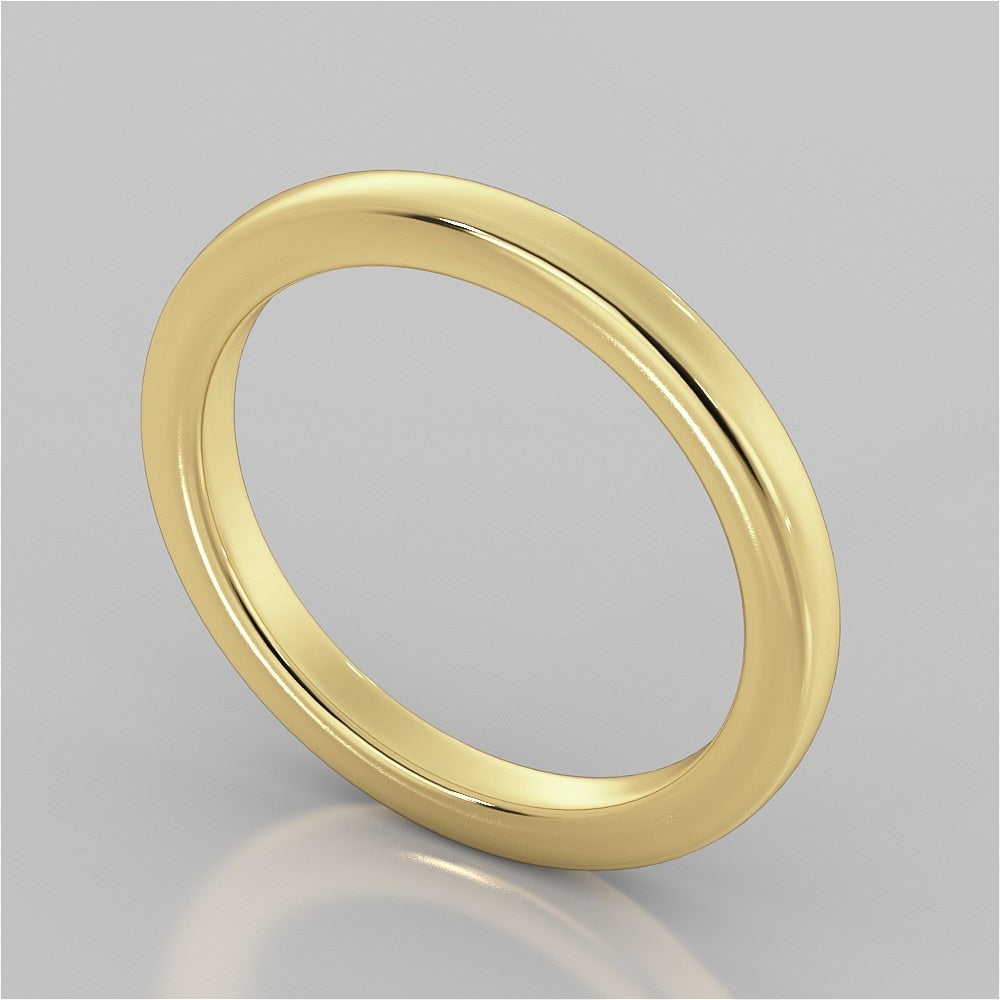 Wedding Band For Cathedral Style Ring