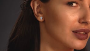 Pear Cut Stud Earrings